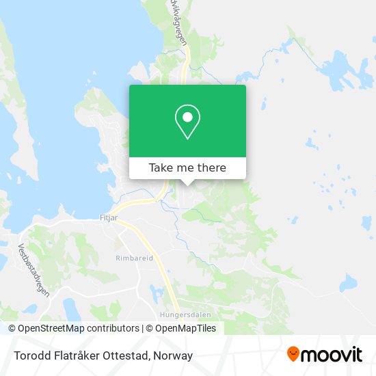 Torodd Flatråker Ottestad map