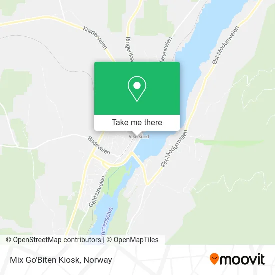 Mix Go'Biten Kiosk map