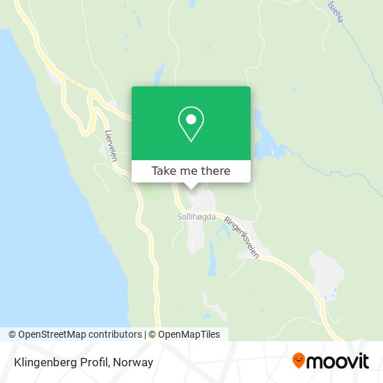 Klingenberg Profil map
