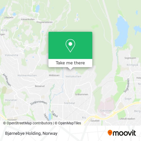 Bjørnebye Holding map