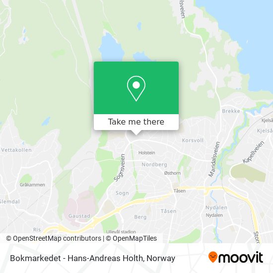 Bokmarkedet - Hans-Andreas Holth map