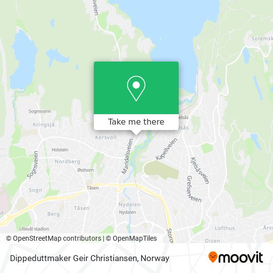 Dippeduttmaker Geir Christiansen map