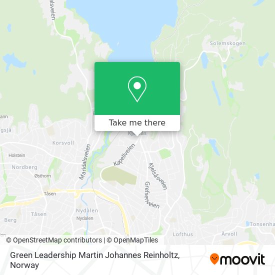 Green Leadership Martin Johannes Reinholtz map