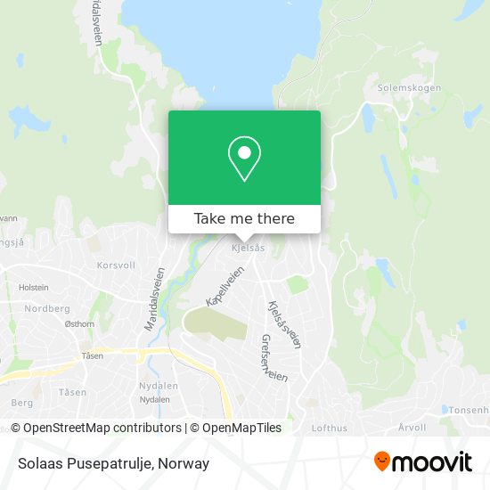 Solaas Pusepatrulje map