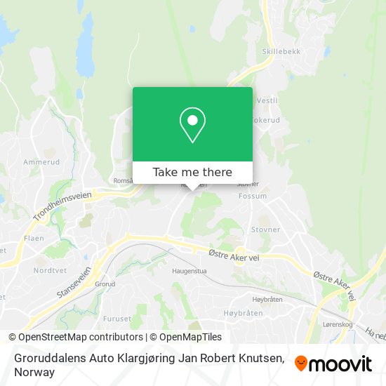 Groruddalens Auto Klargjøring Jan Robert Knutsen map