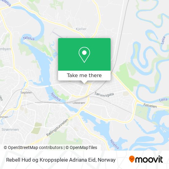 Rebell Hud og Kroppspleie Adriana Eid map