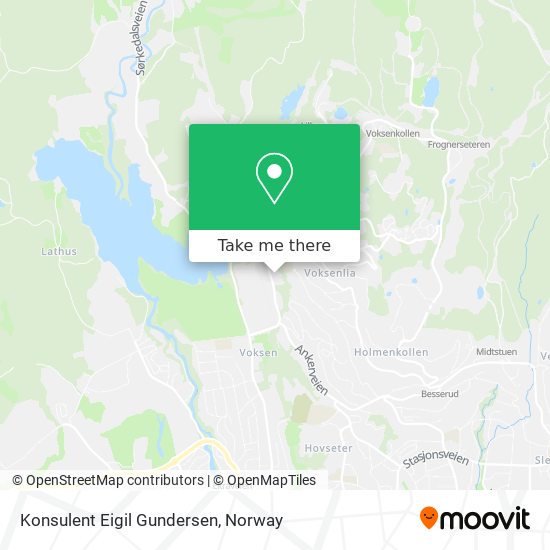 Konsulent Eigil Gundersen map
