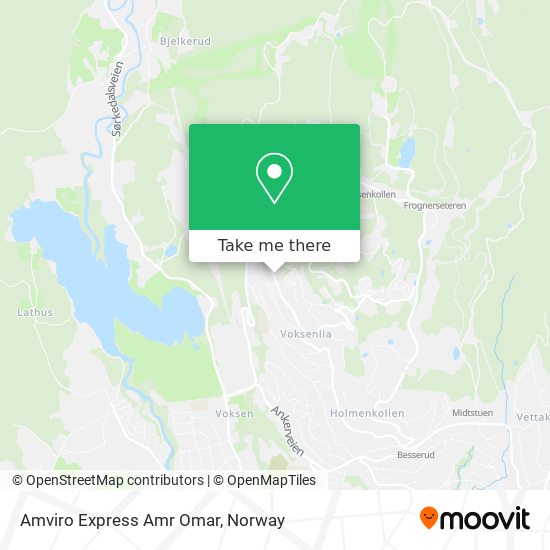 Amviro Express Amr Omar map