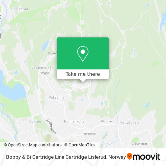 Bobby & Bi Cartridge Line Cartridge Lislerud map
