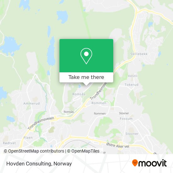 Hovden Consulting map