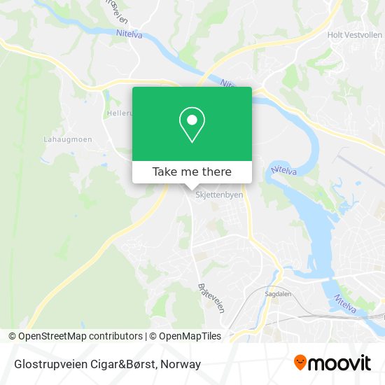 Glostrupveien Cigar&Børst map