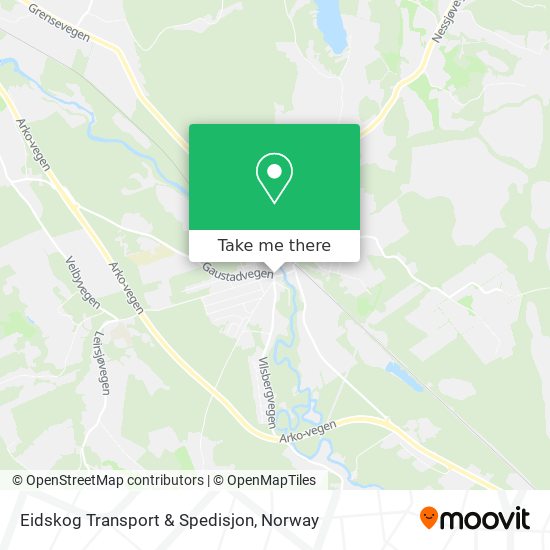 Eidskog Transport & Spedisjon map