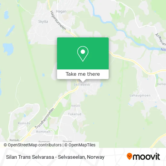 Silan Trans Selvarasa - Selvaseelan map