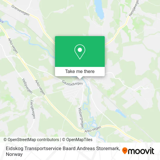 Eidskog Transportservice Baard Andreas Storemark map
