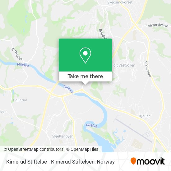 Kimerud Stiftelse - Kimerud Stiftelsen map