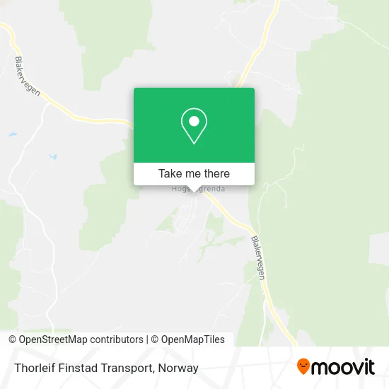 Thorleif Finstad Transport map