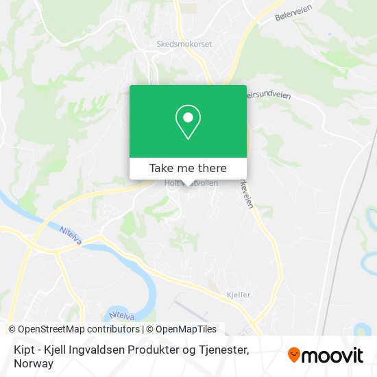 Kipt - Kjell Ingvaldsen Produkter og Tjenester map