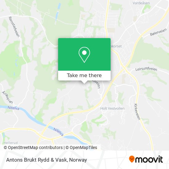Antons Brukt Rydd & Vask map