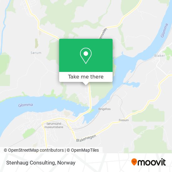 Stenhaug Consulting map