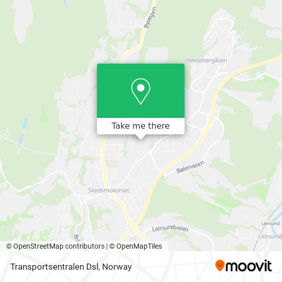 Transportsentralen Dsl map