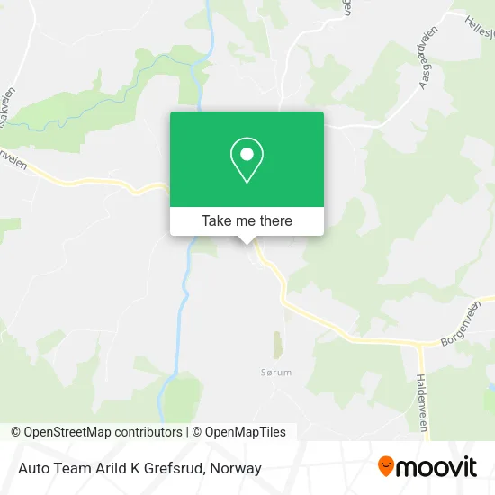 Auto Team Arild K Grefsrud map