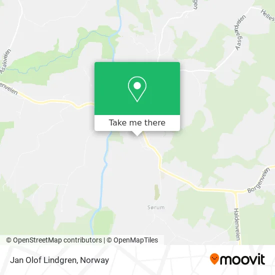 Jan Olof Lindgren map