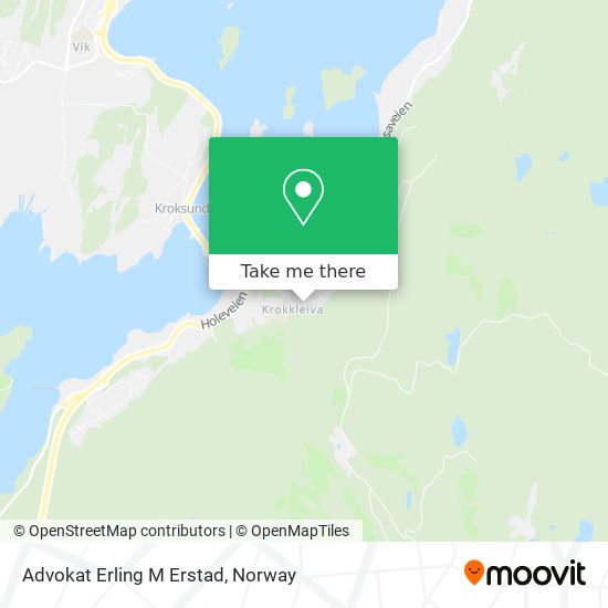 Advokat Erling M Erstad map