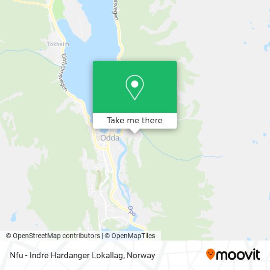 Nfu - Indre Hardanger Lokallag map