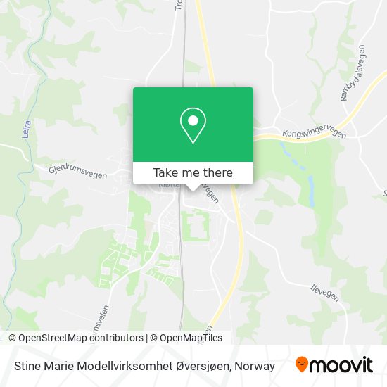 Stine Marie Modellvirksomhet Øversjøen map