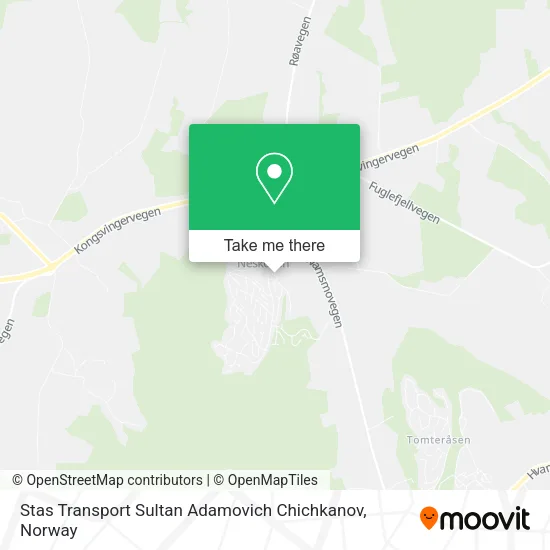 Stas Transport Sultan Adamovich Chichkanov map