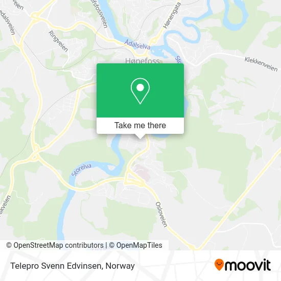 Telepro Svenn Edvinsen map
