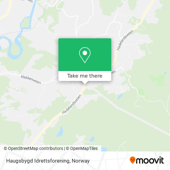 Haugsbygd Idrettsforening map