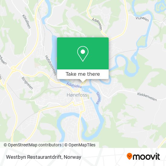 Westbyn Restaurantdrift map