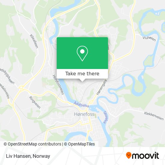 Liv Hansen map