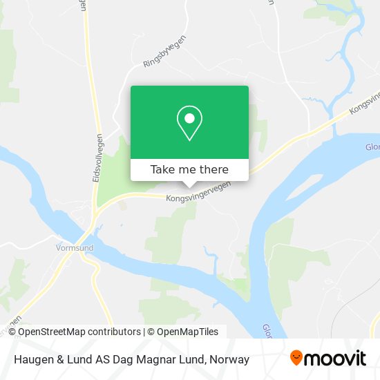 Haugen & Lund AS Dag Magnar Lund map