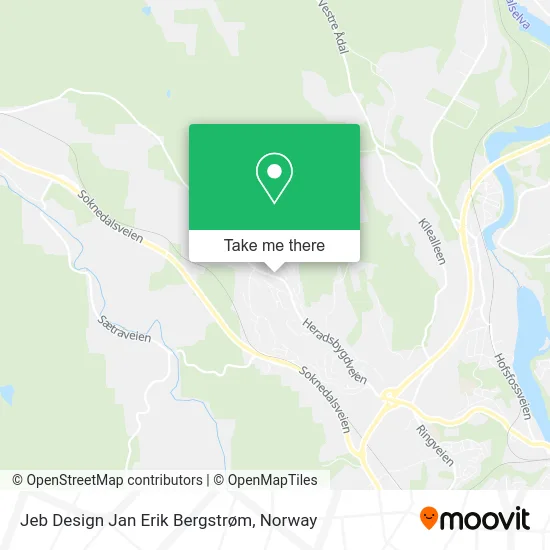 Jeb Design Jan Erik Bergstrøm map