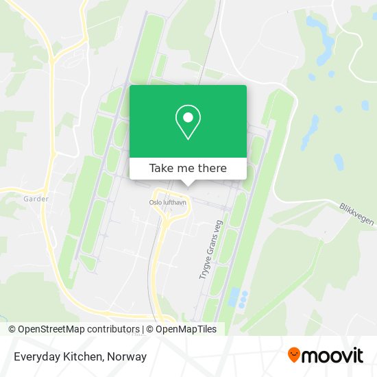 Everyday Kitchen map