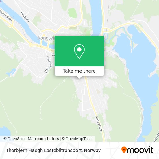 Thorbjørn Høegh Lastebiltransport map
