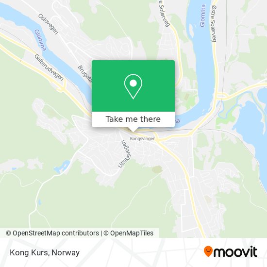 Kong Kurs map