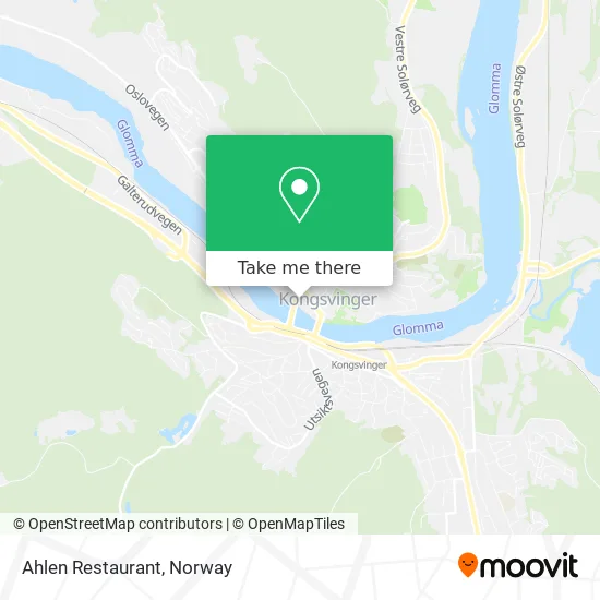 Ahlen Restaurant map