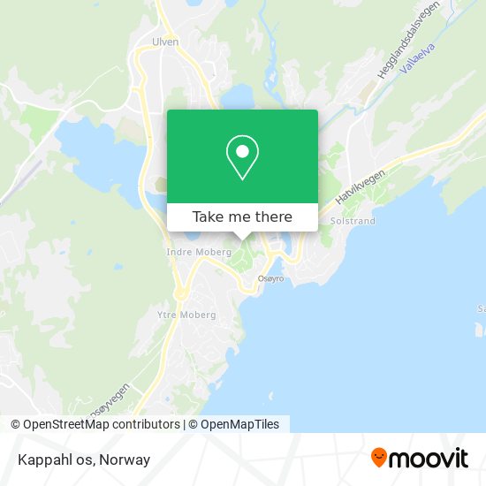 Kappahl os map