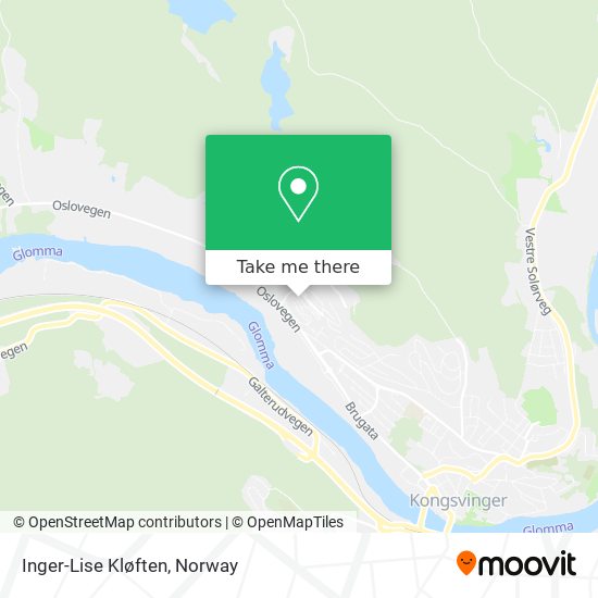 Inger-Lise Kløften map