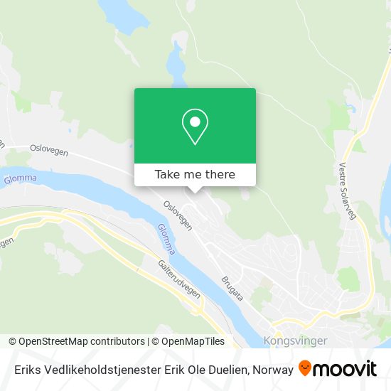 Eriks Vedlikeholdstjenester Erik Ole Duelien map