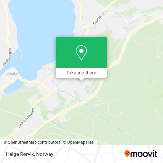 Helge Rørvik map