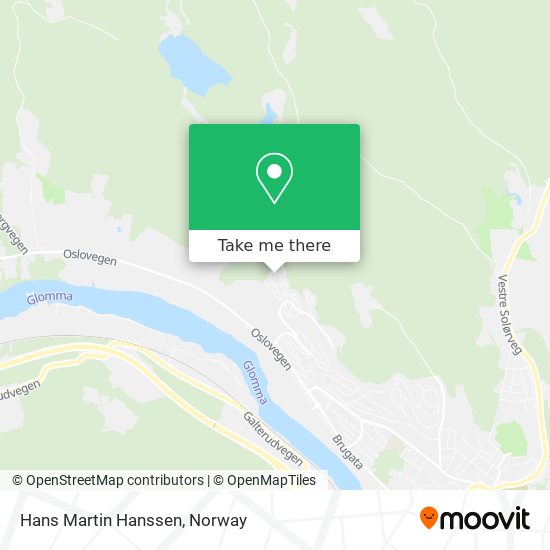 Hans Martin Hanssen map
