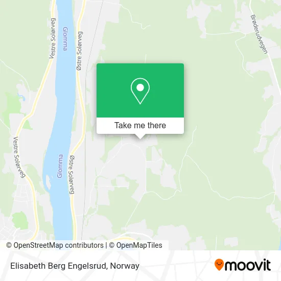 Elisabeth Berg Engelsrud map