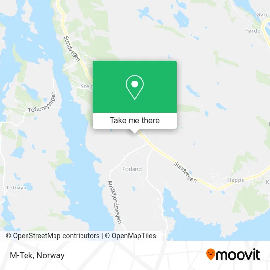 M-Tek map