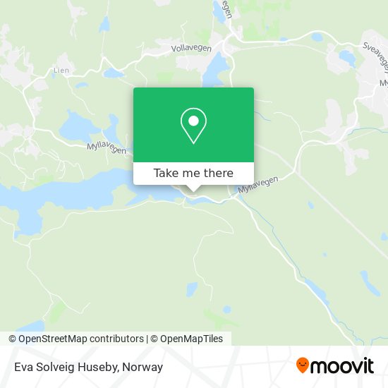 Eva Solveig Huseby map