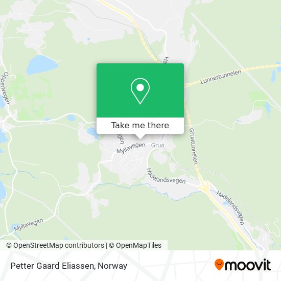Petter Gaard Eliassen map