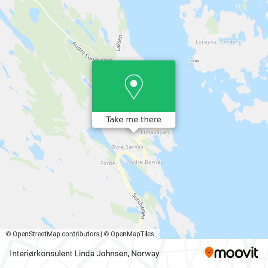 Interiørkonsulent Linda Johnsen map